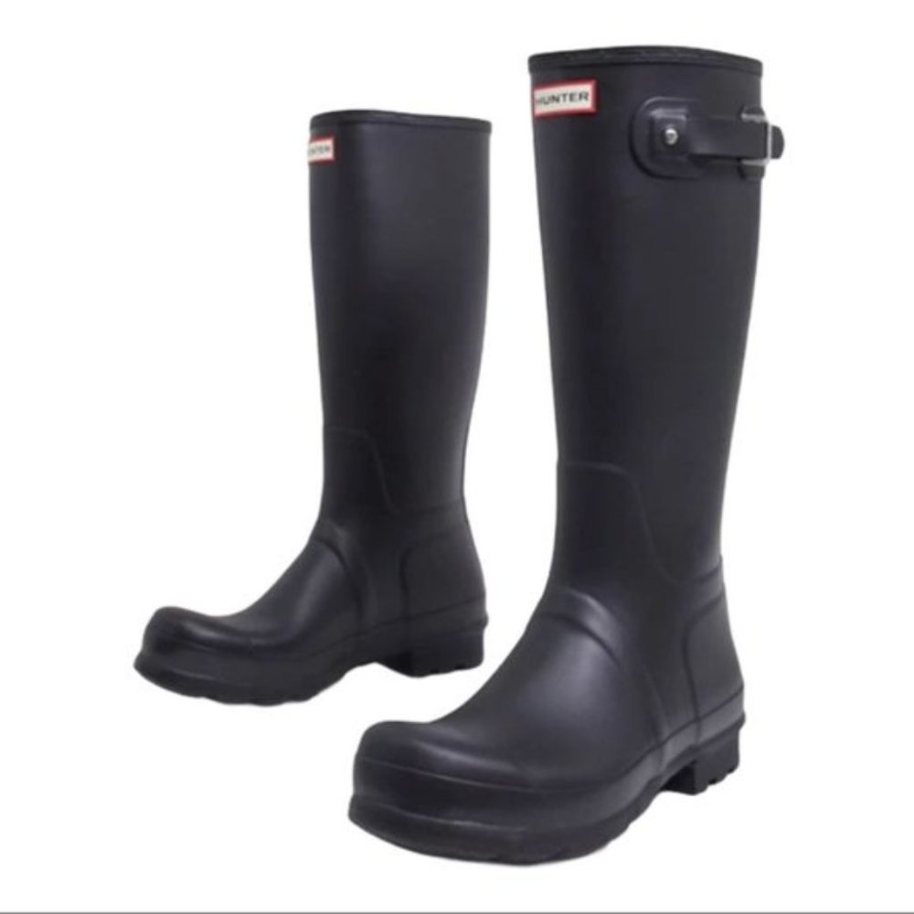 NEW HUNTER | Original Tall Matte Black Boots - Picture 2 of 7